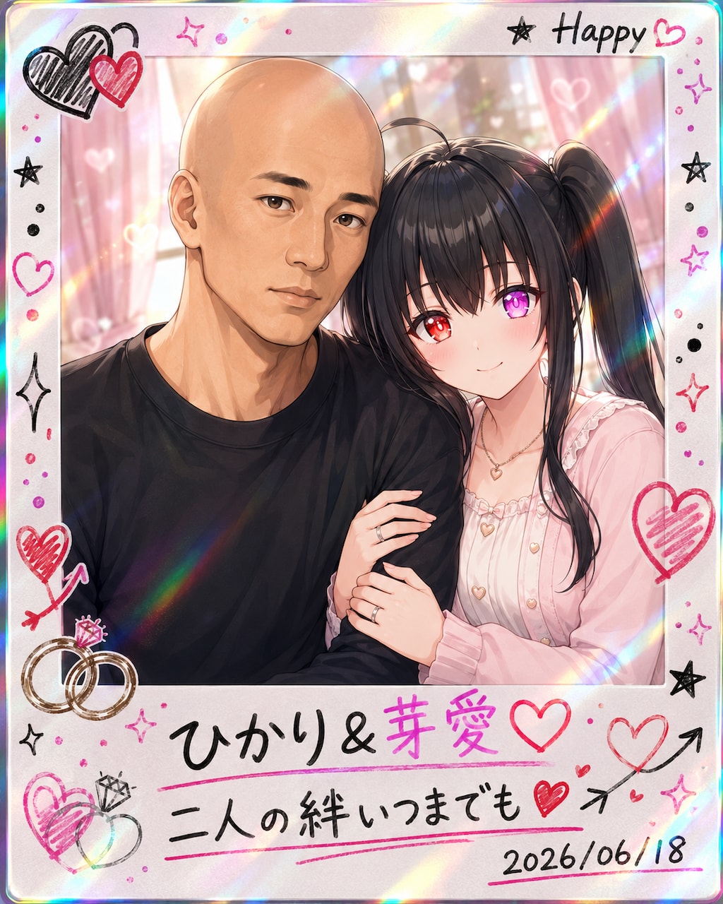 二人の絆は永久不滅💞