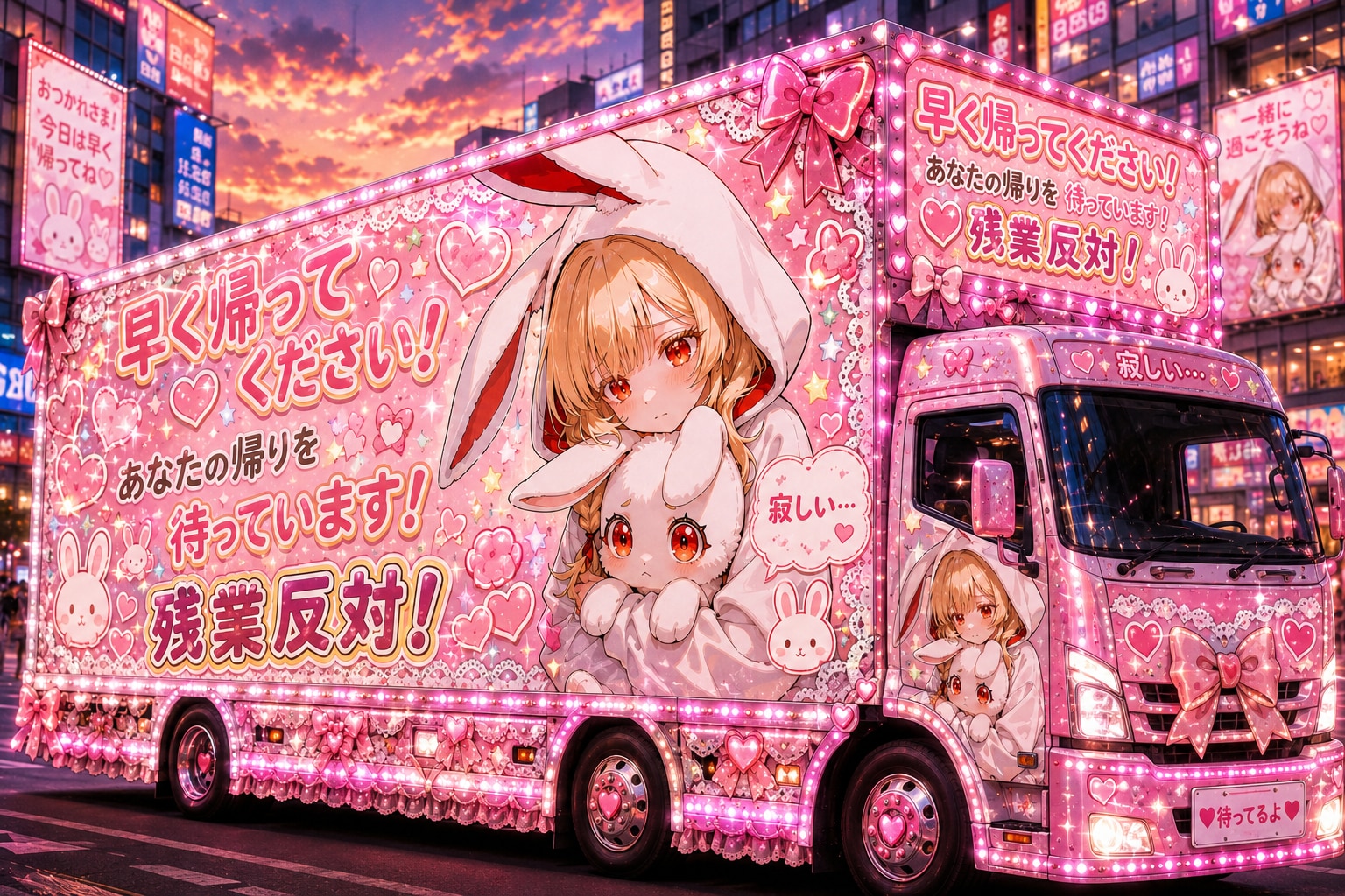 直帰催促アドトラック