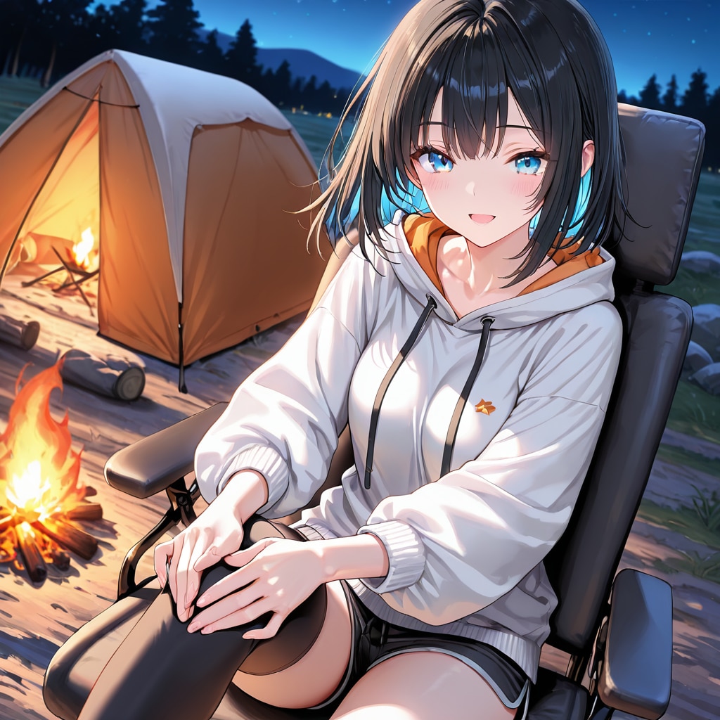 ソロキャンプの夜2⛺