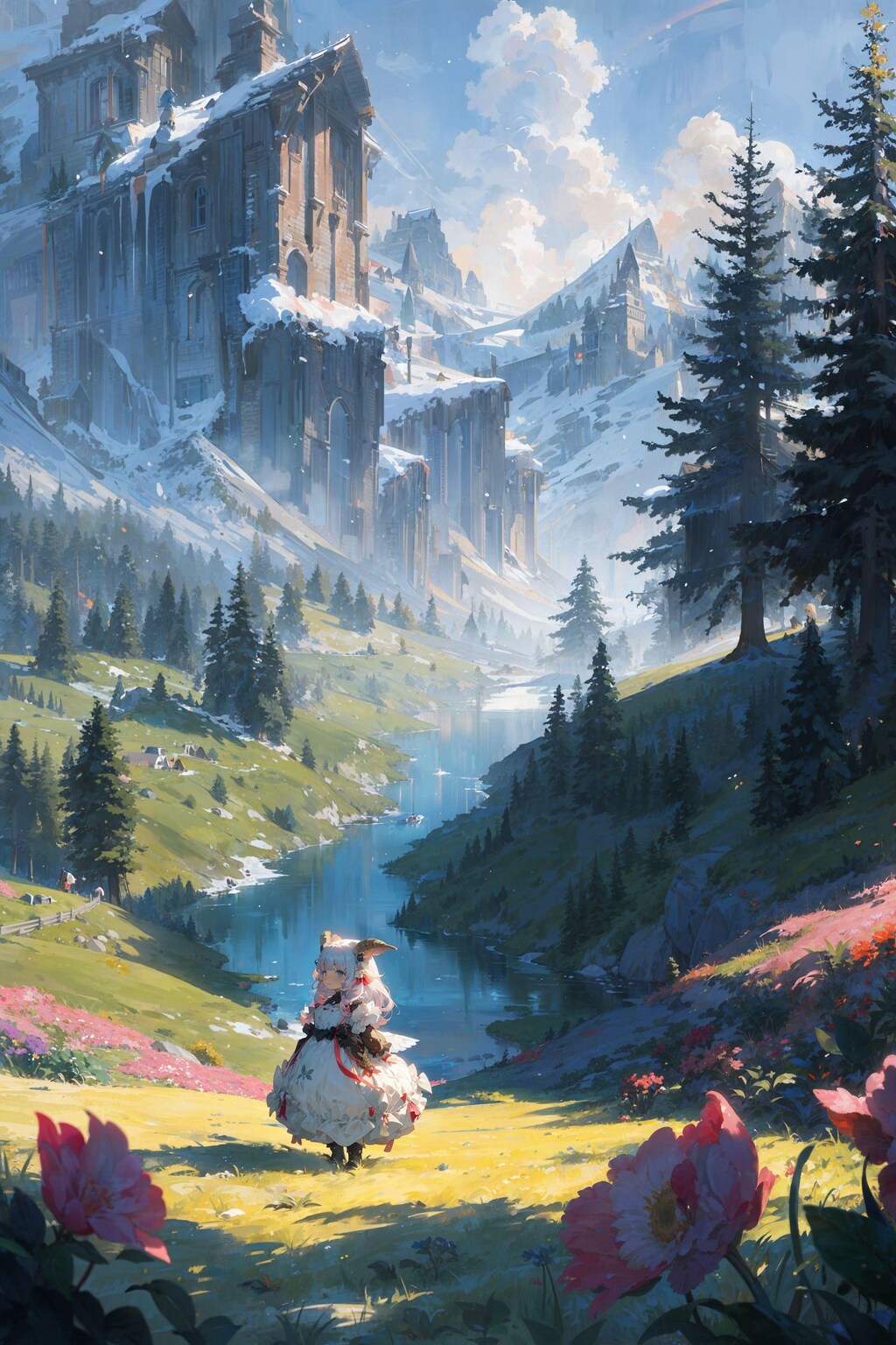 ひつじのおんなのこ