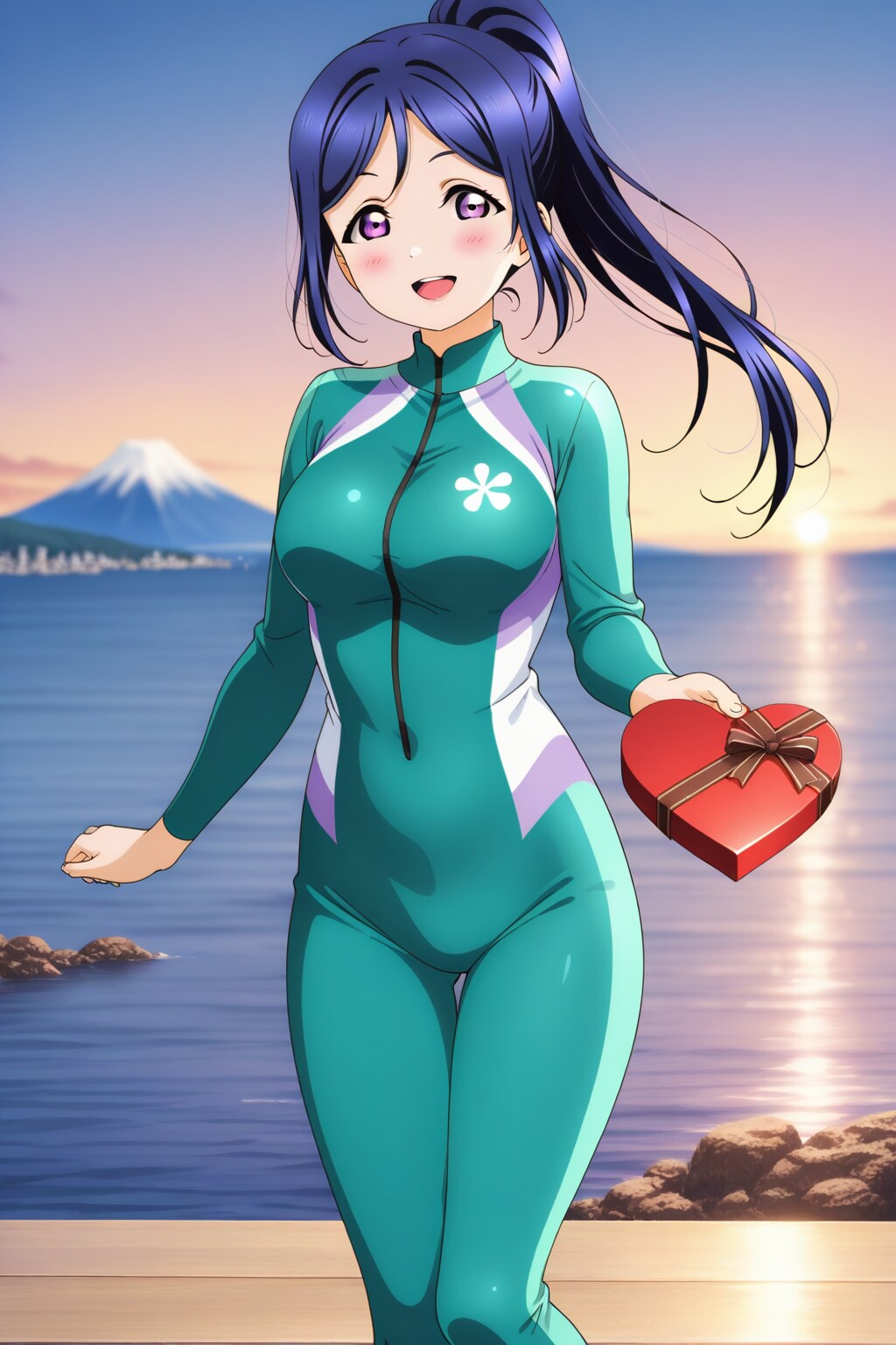 バレンタインかなん💝🤿❤️