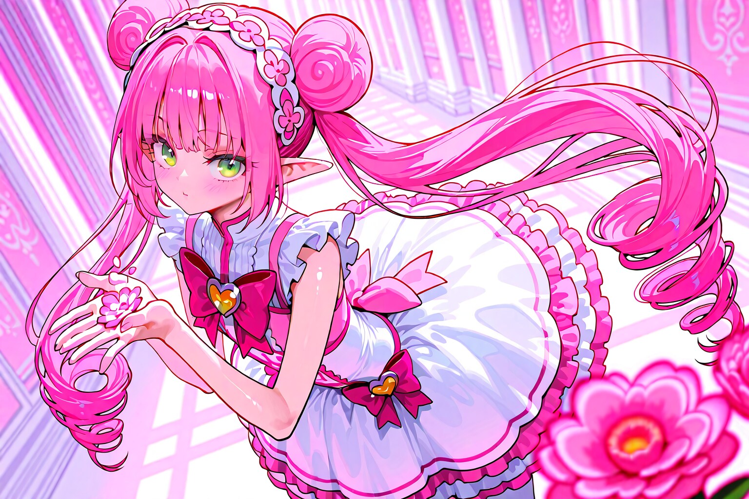 エルフの女の子