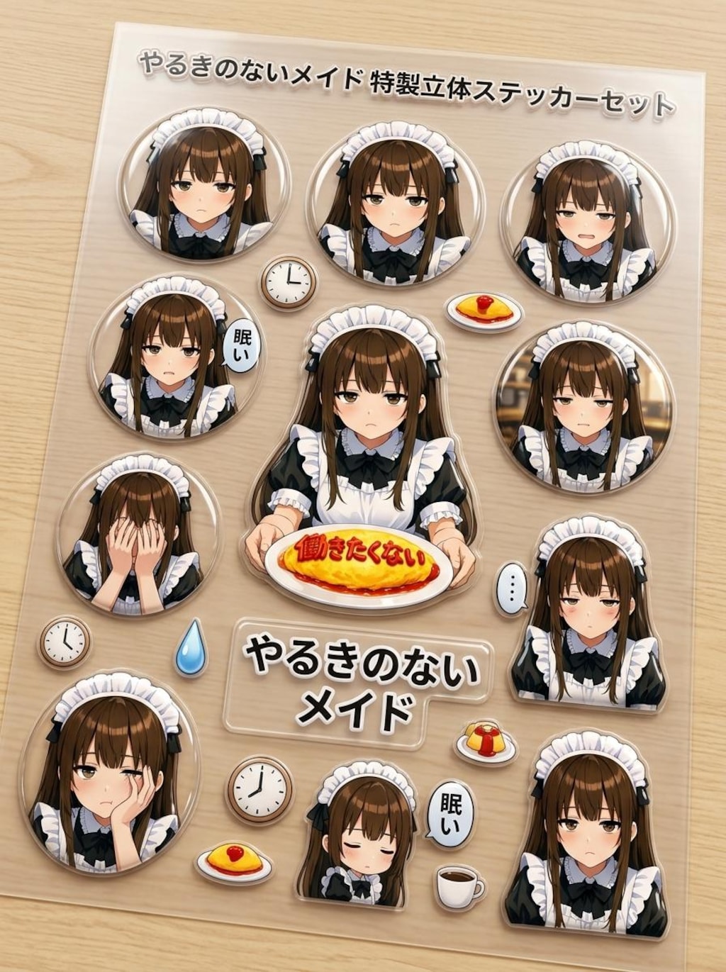 やる気の無いメイド