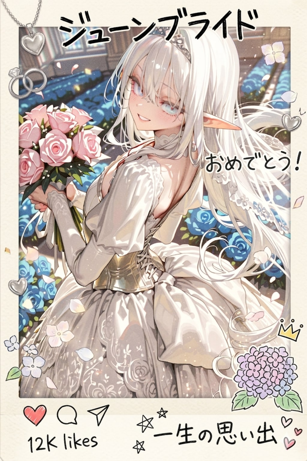 エルフなLILYちゃん。※別衣装＋AIデコver
