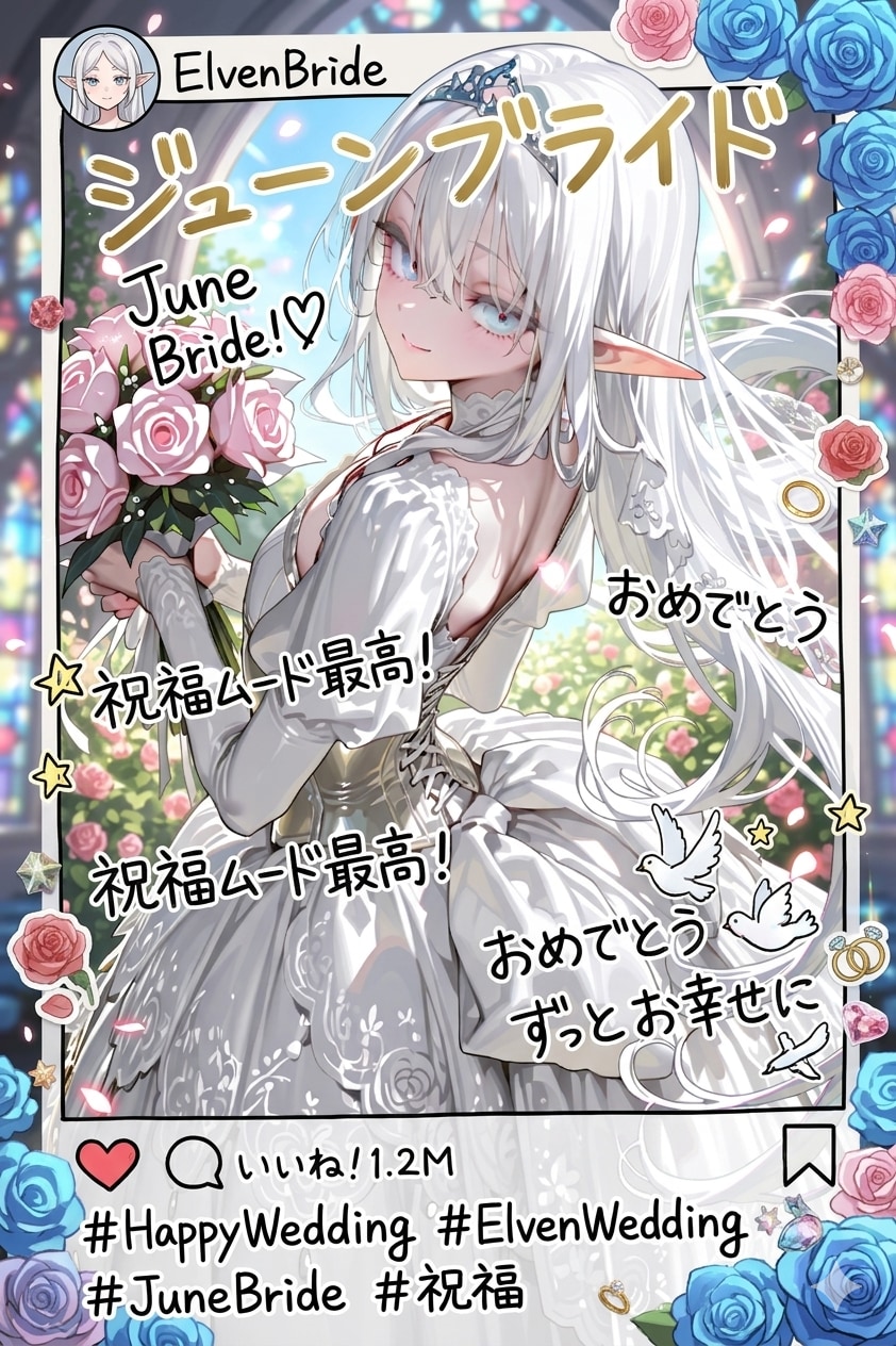 エルフなLILYちゃん。※別衣装＋AIデコver