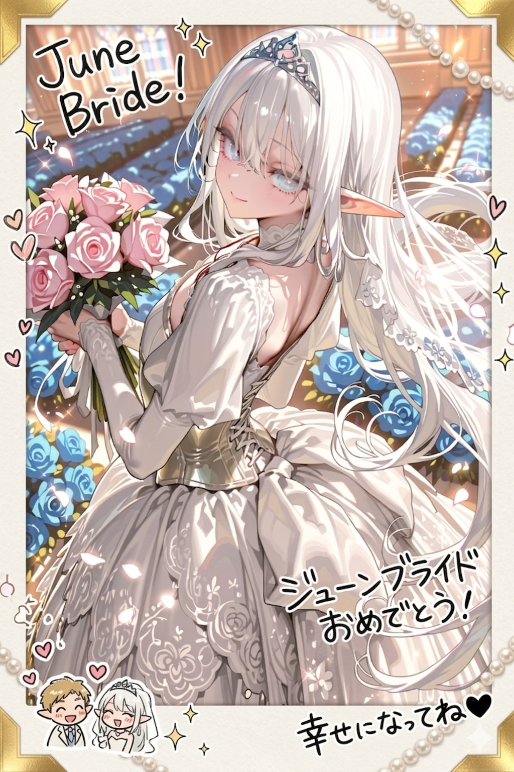エルフなLILYちゃん。※別衣装＋AIデコver