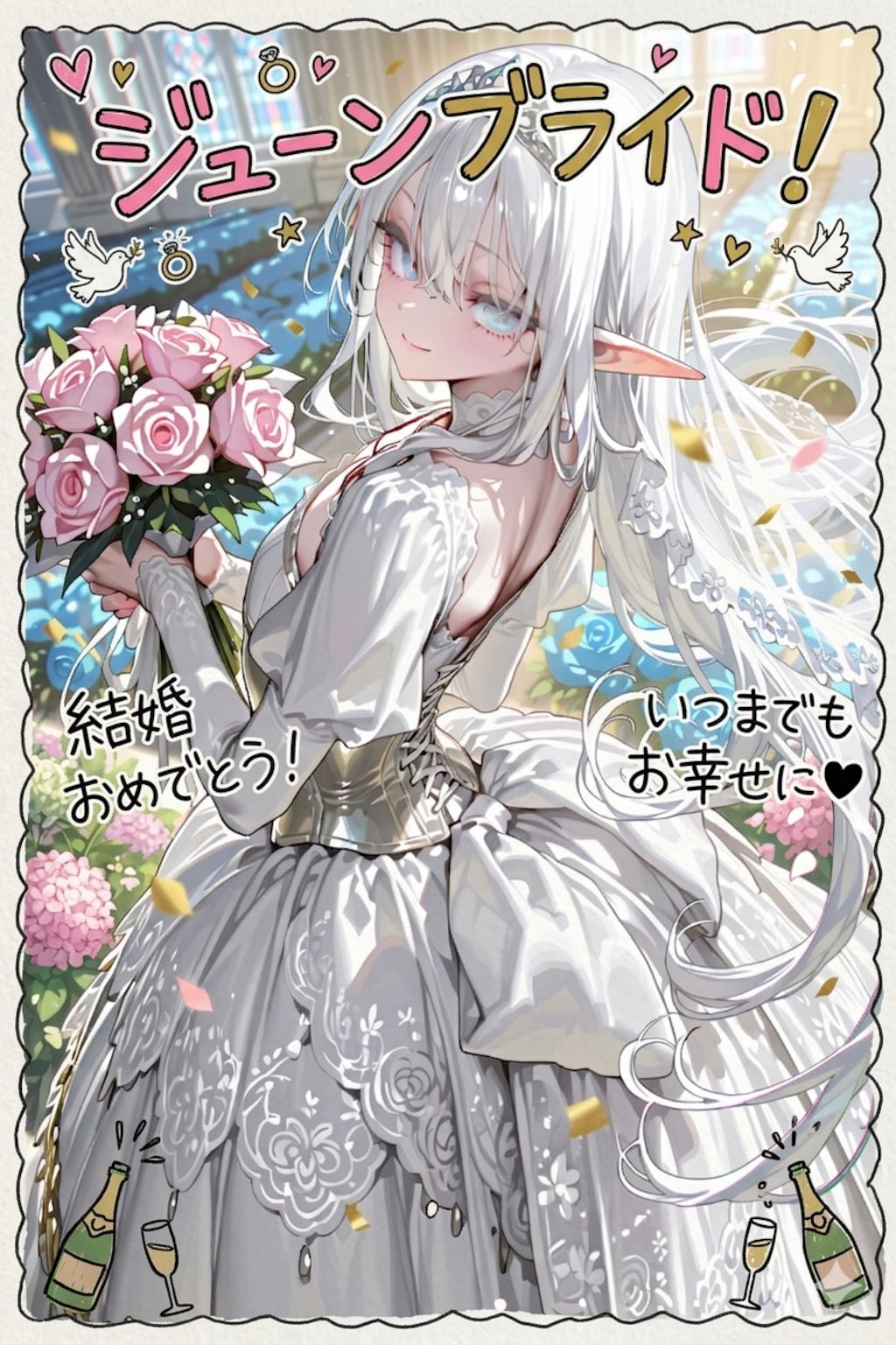 エルフなLILYちゃん。※別衣装＋AIデコver