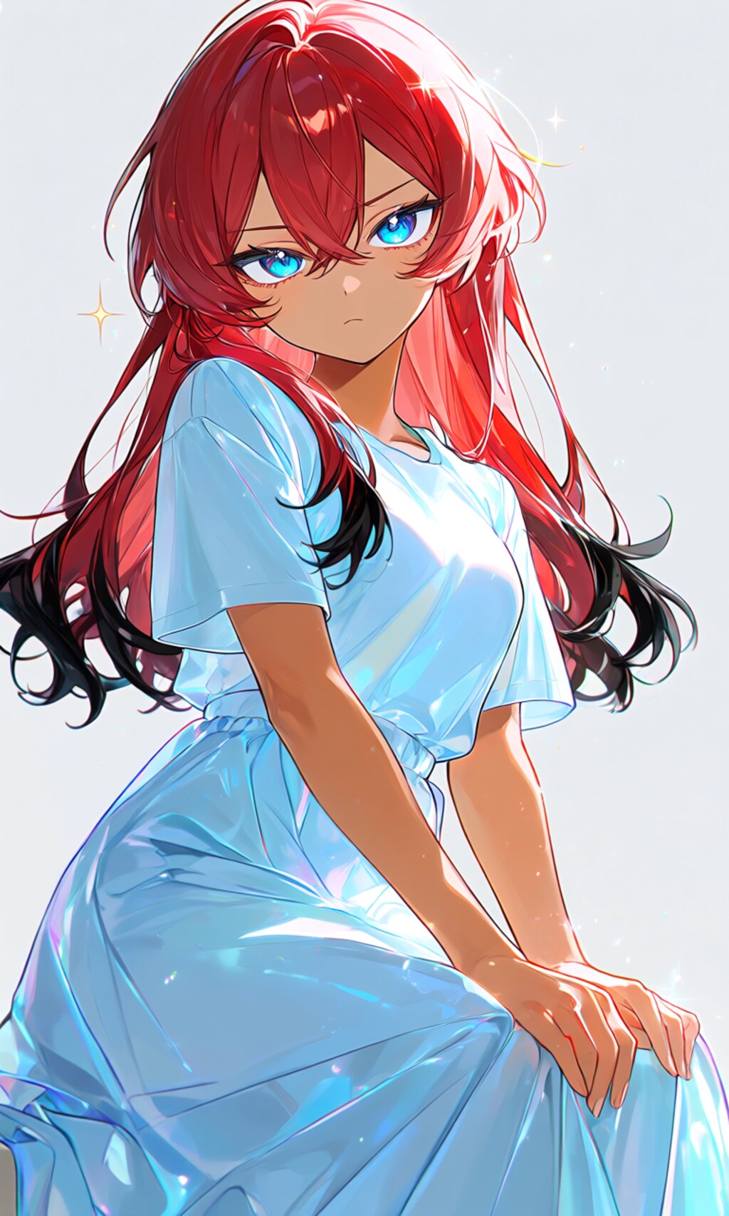 赤城緋彩さん(黒メッシュさん)