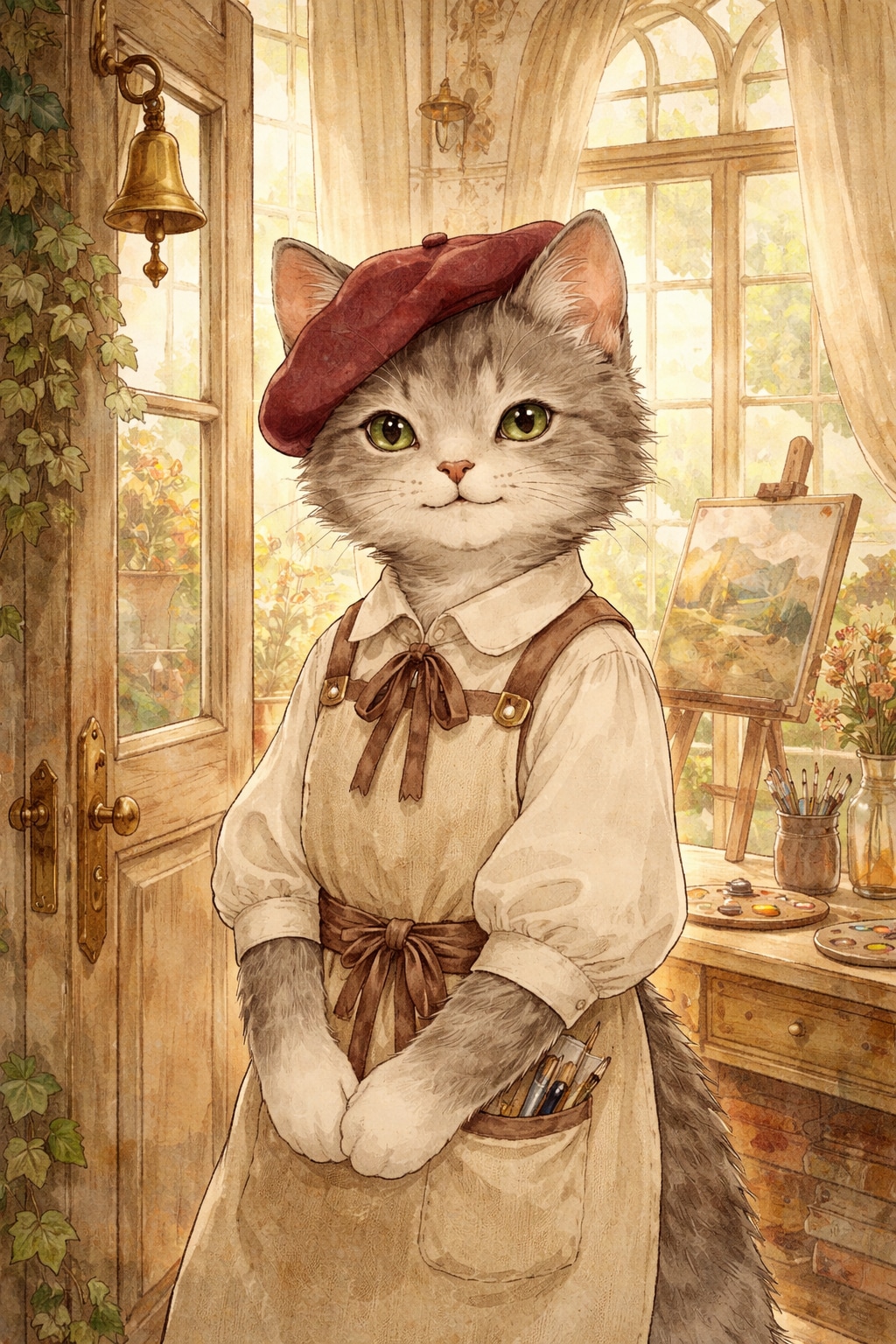 小説『始めての入店』【ニャンノ世界】 | の人気AIイラスト・グラビア