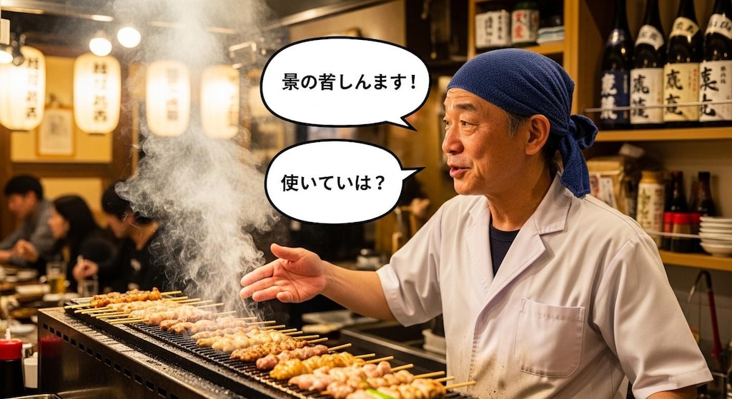 今日は焼き鳥屋で喋らせてみた