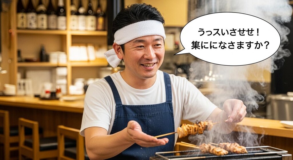 今日は焼き鳥屋で喋らせてみた