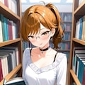 図書館にて 3枚目