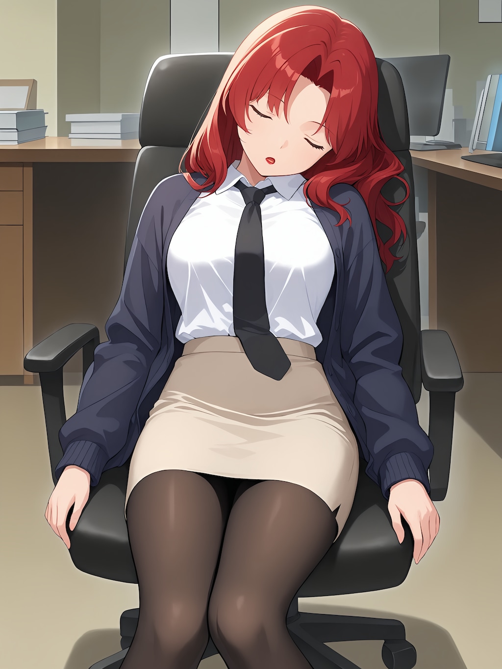 もう月曜日ですか？ イヤだ！ （左から右へ）