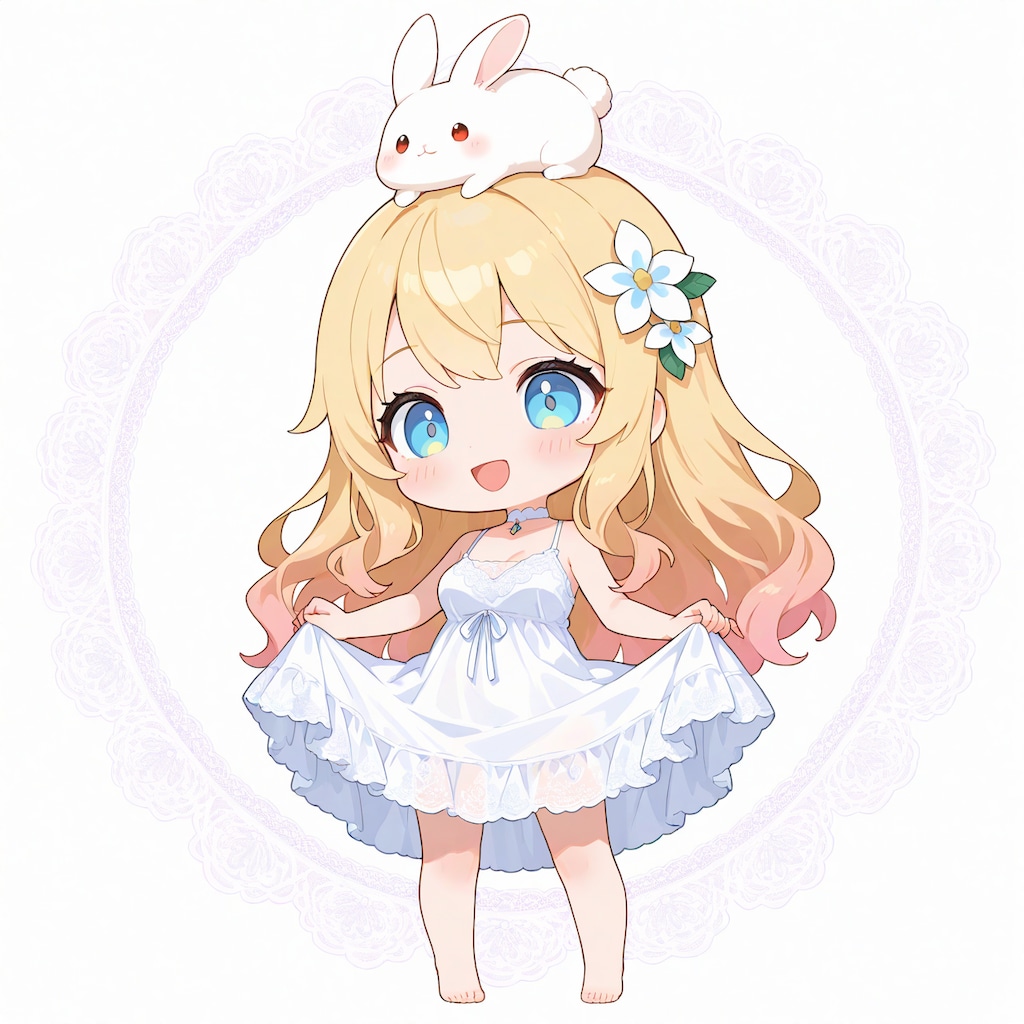 ちび姫様とうさぎさん