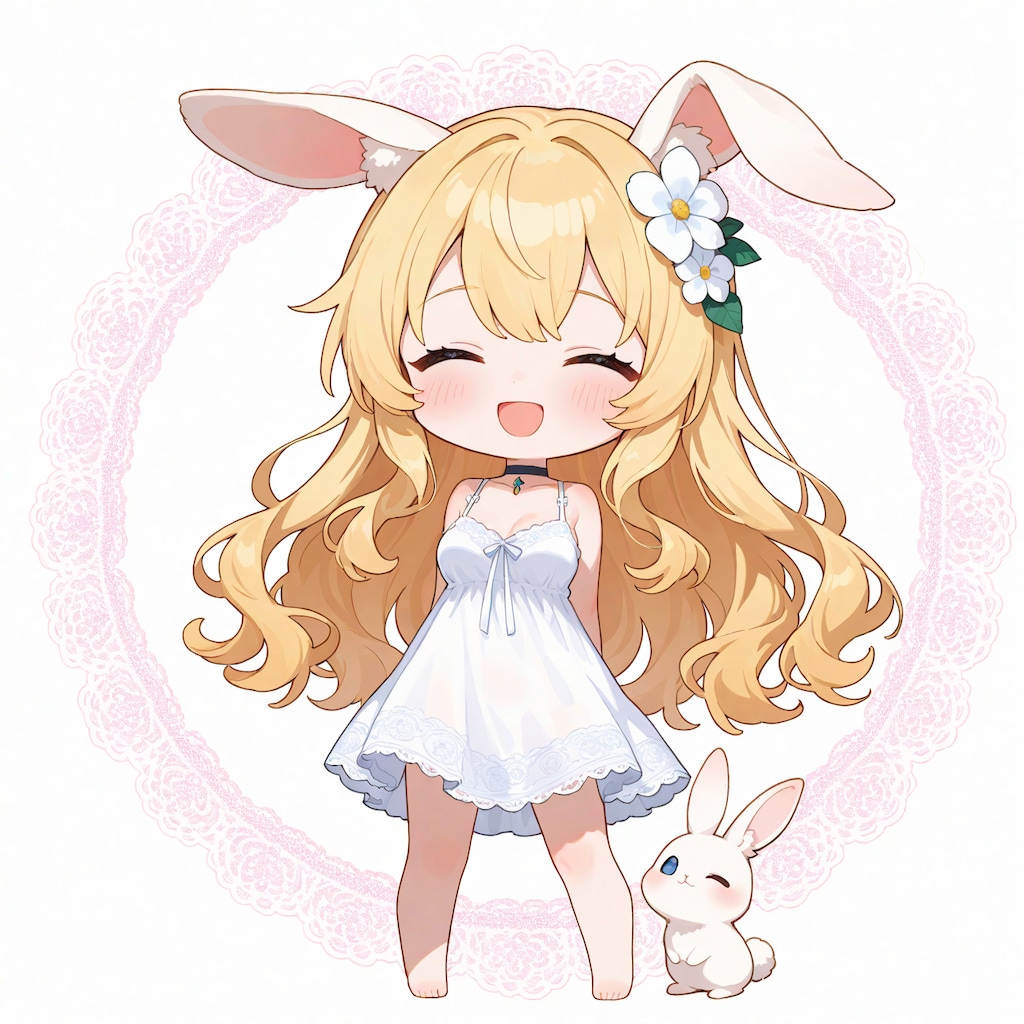 ちび姫様とうさぎさん