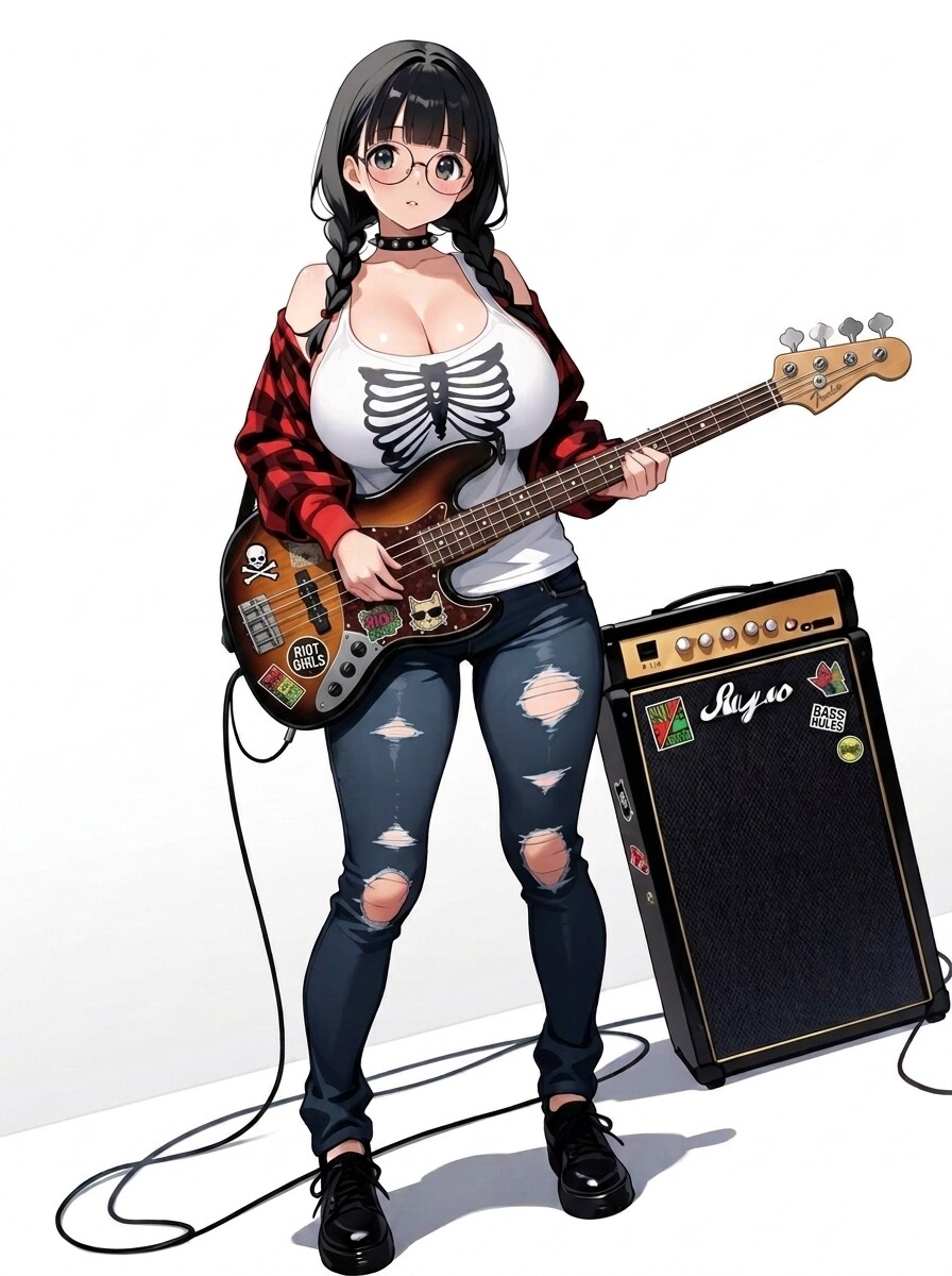 ベースは叩いて鳴らす