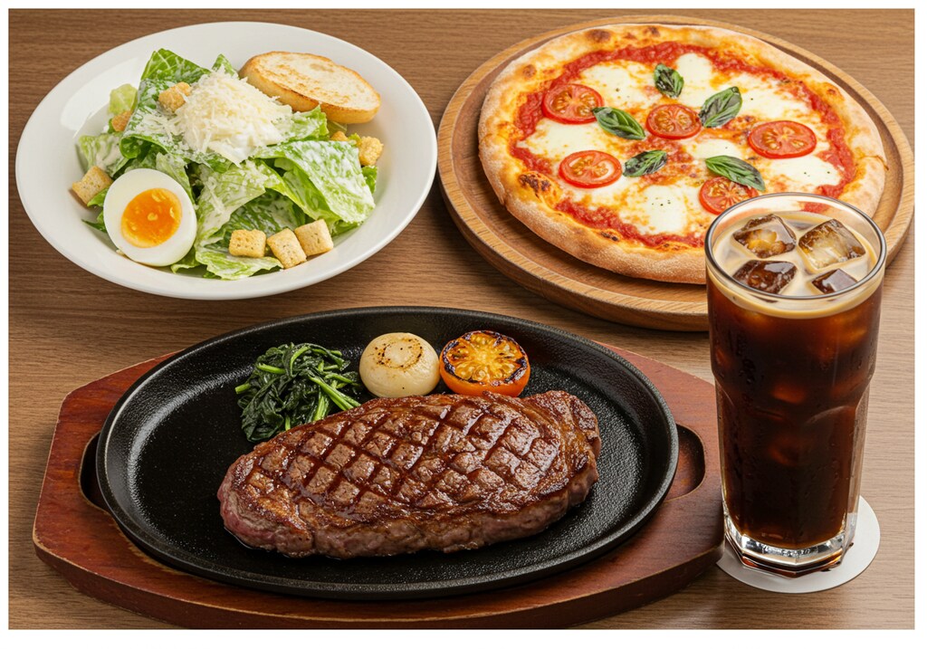 深夜食堂のシーザーサラダセット