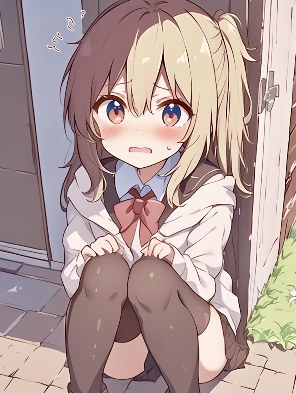 どこ見てるんですか〜