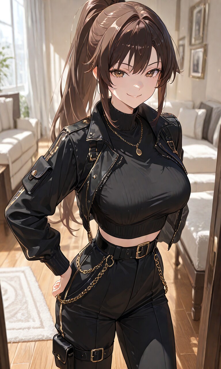 黒ファッション!