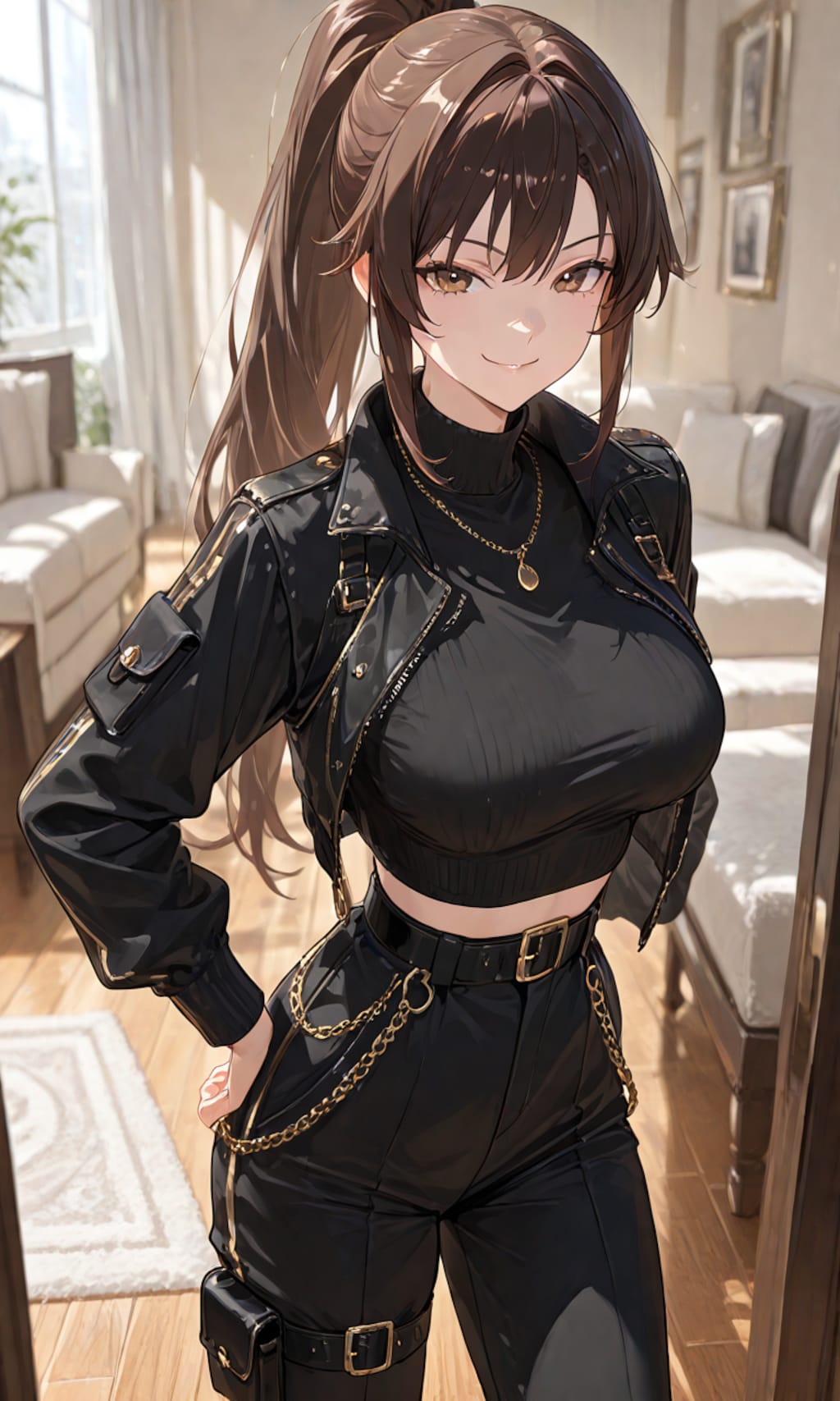 黒ファッション!