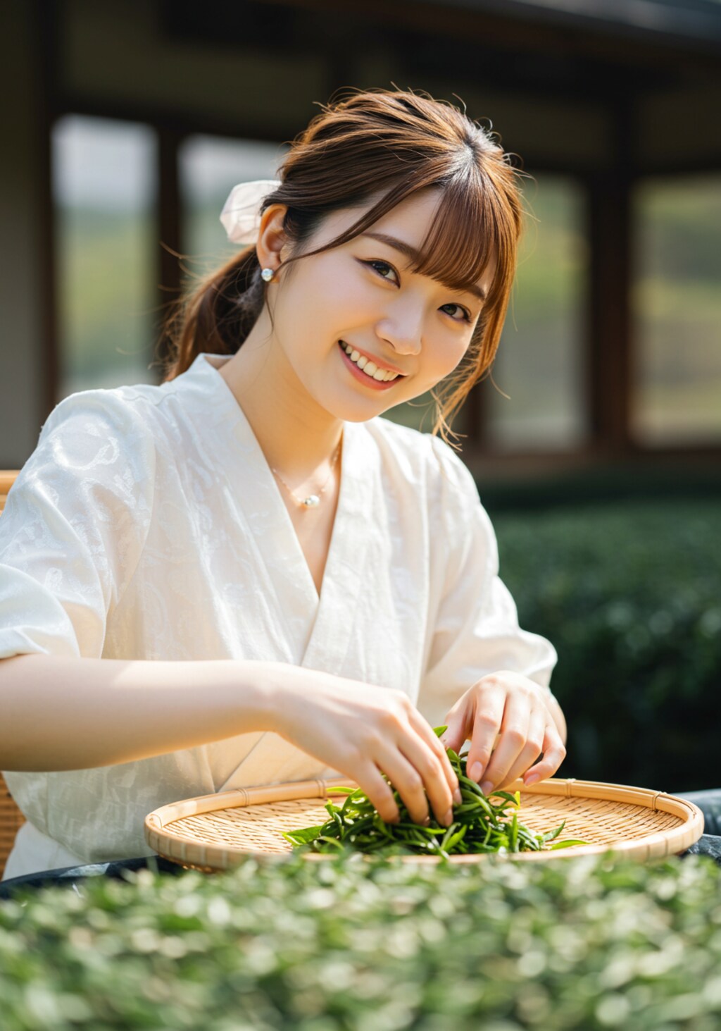 美しすぎる茶摘み
