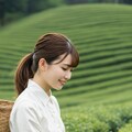 美しすぎる茶摘み 2枚目