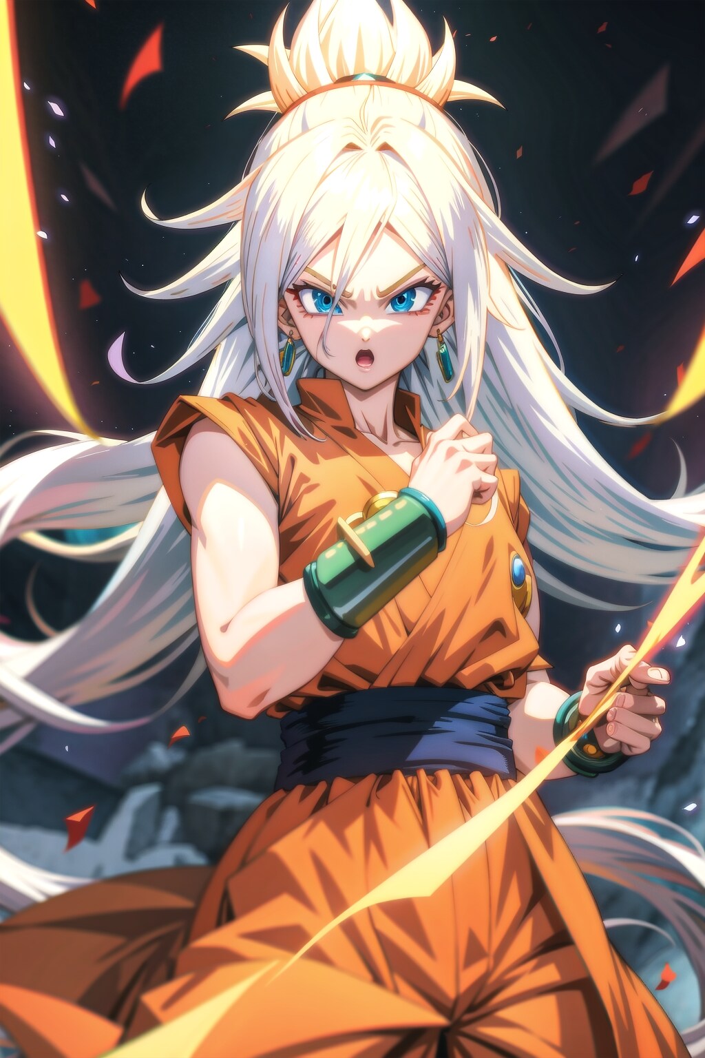 長髪男子