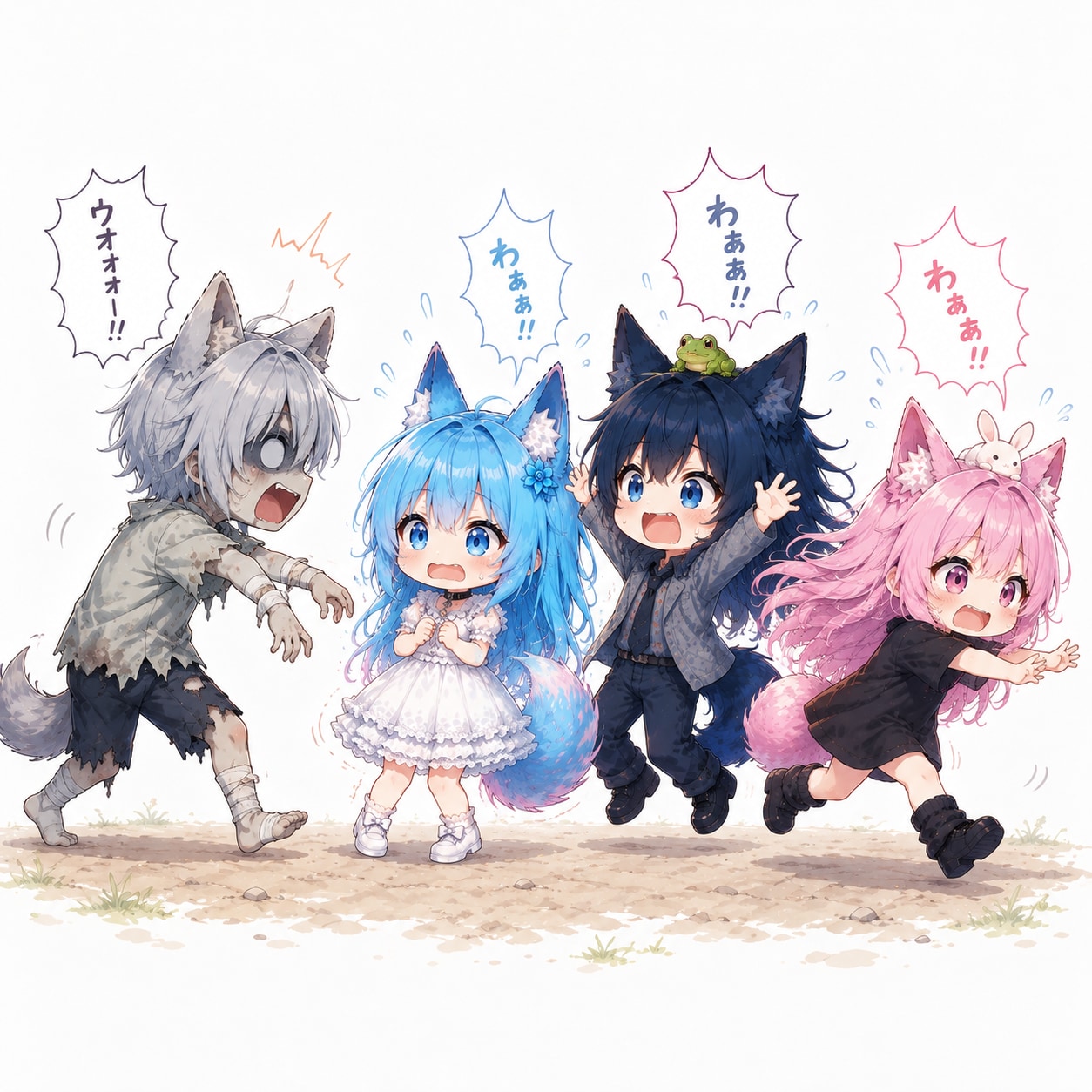 わぁぁ！！！！ | の人気AIイラスト・グラビア