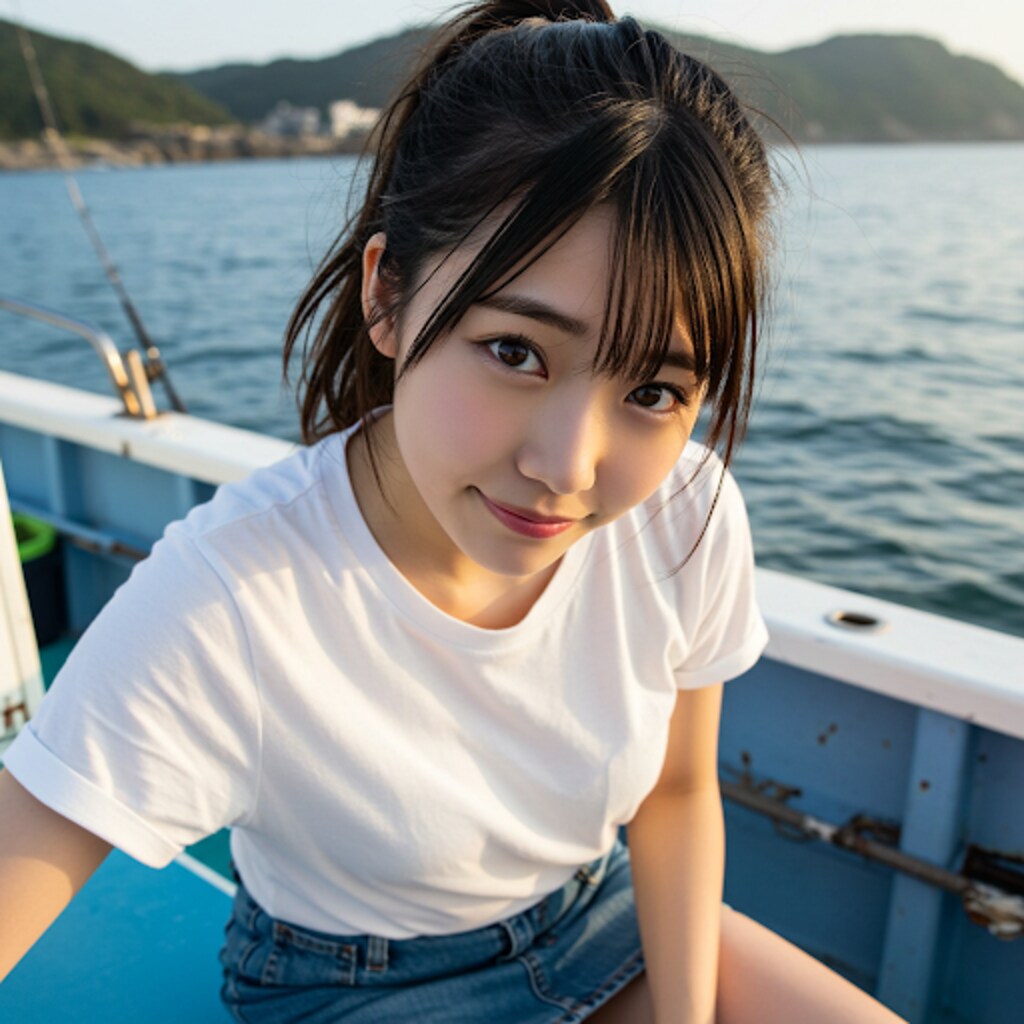 カツオ釣り