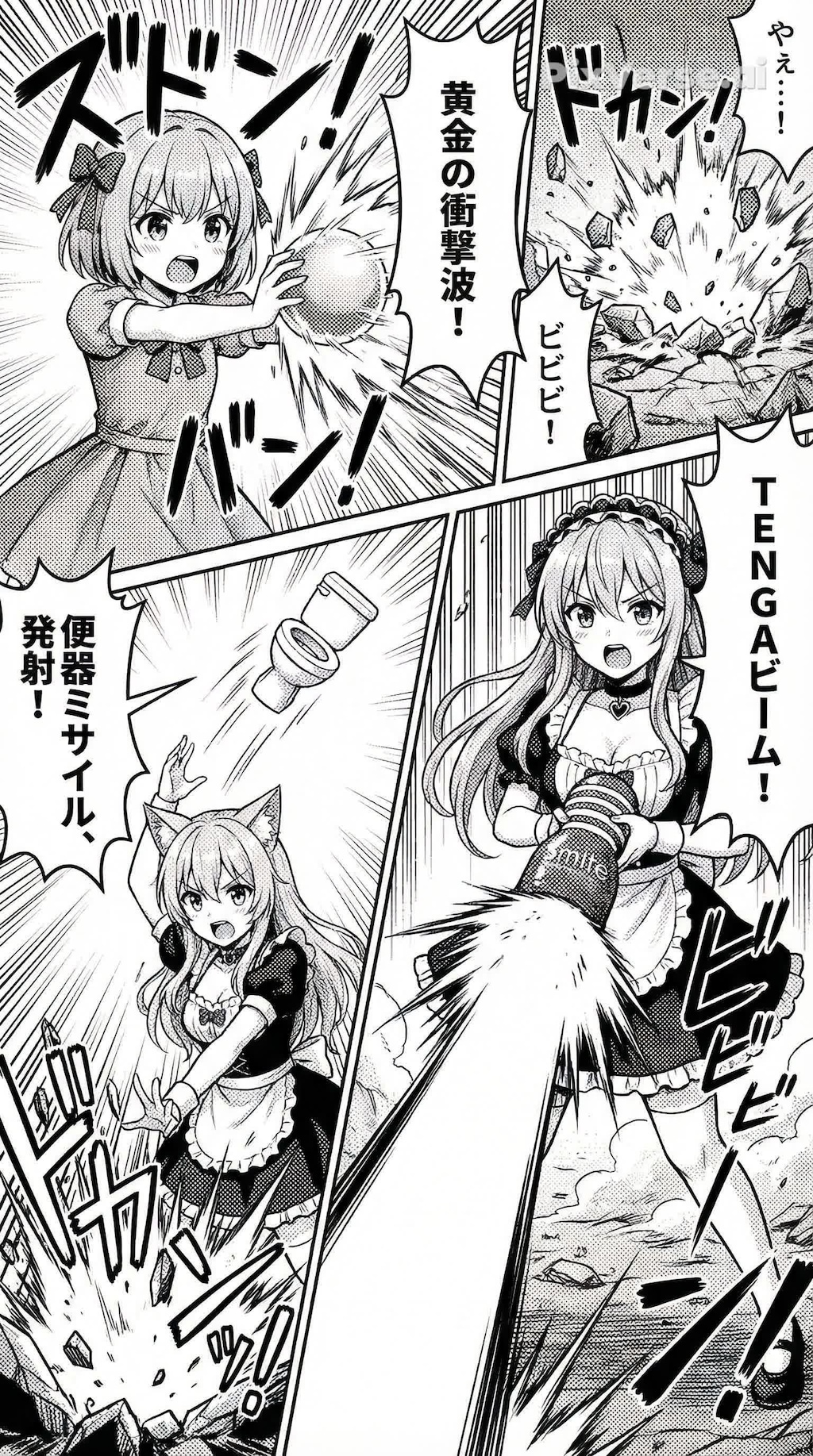 『キンタマ対トイレ対TENGAの仁義なき戦い』