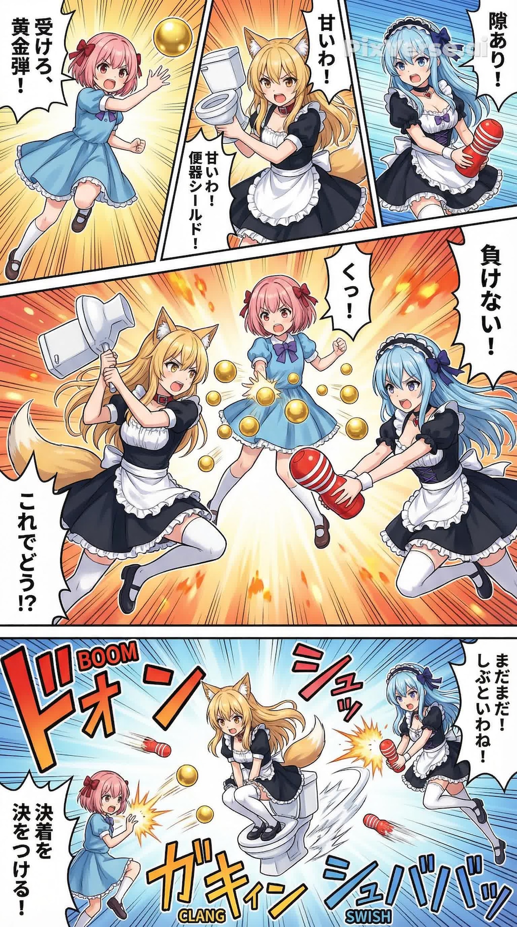 『キンタマ対トイレ対TENGAの仁義なき戦い』