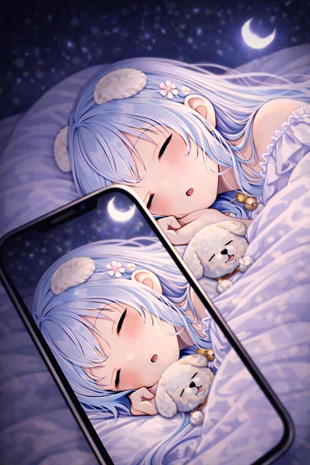 月のゆりかご | の人気AIイラスト・グラビア