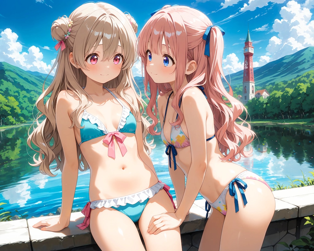 初夏プチ旅行中の百合っぷる #1