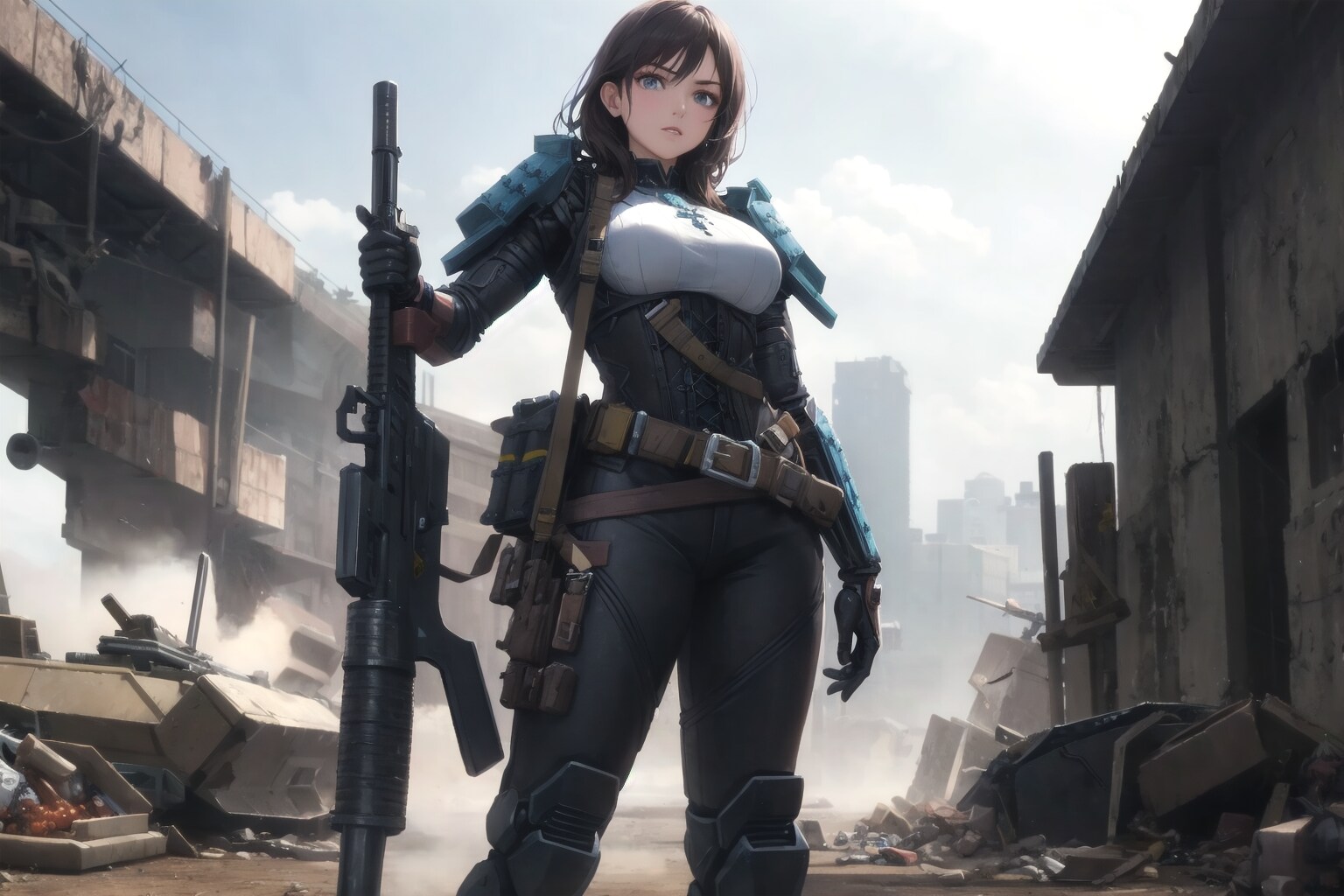 このルートは私が守る | の人気AIイラスト・グラビア