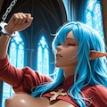 美乳エルフ 2枚目