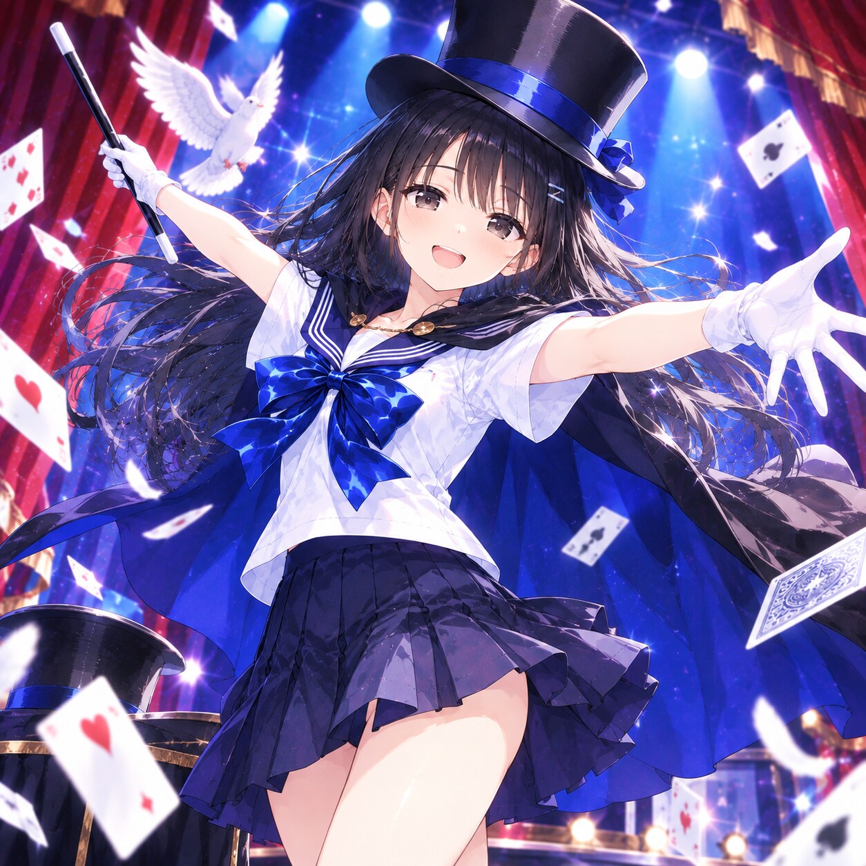マジシャン少女 | の人気AIイラスト・グラビア