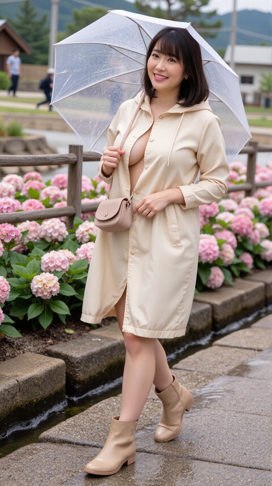 Ep64.有名な紫陽花の名所にやって来ました。あいにくの雨の中、SAKURAは頭の中にある妄想を実行しようと企んでますw