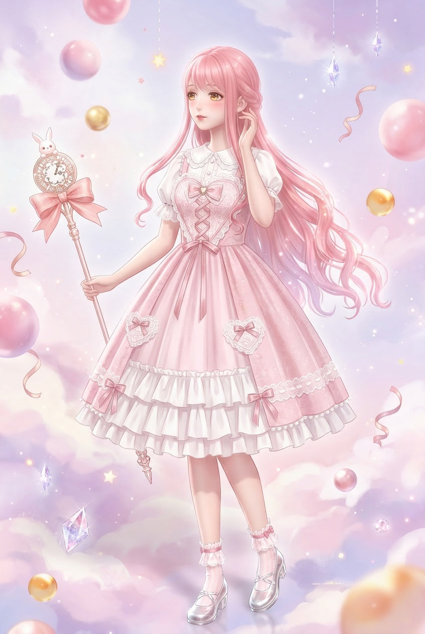 夢幻雲上の桜乙女 | の人気AIイラスト・グラビア