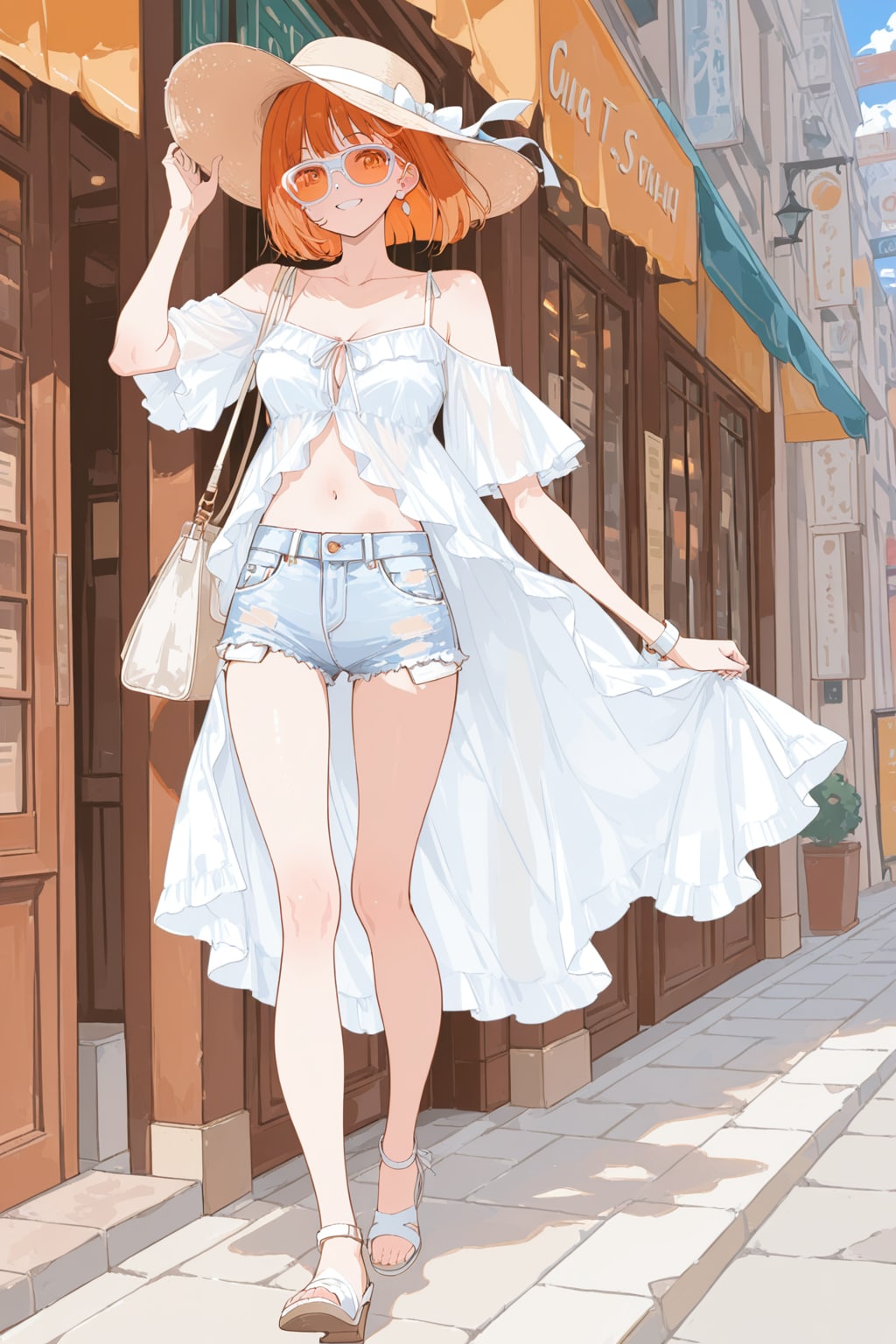 APRICOTちゃんの夏コーデ