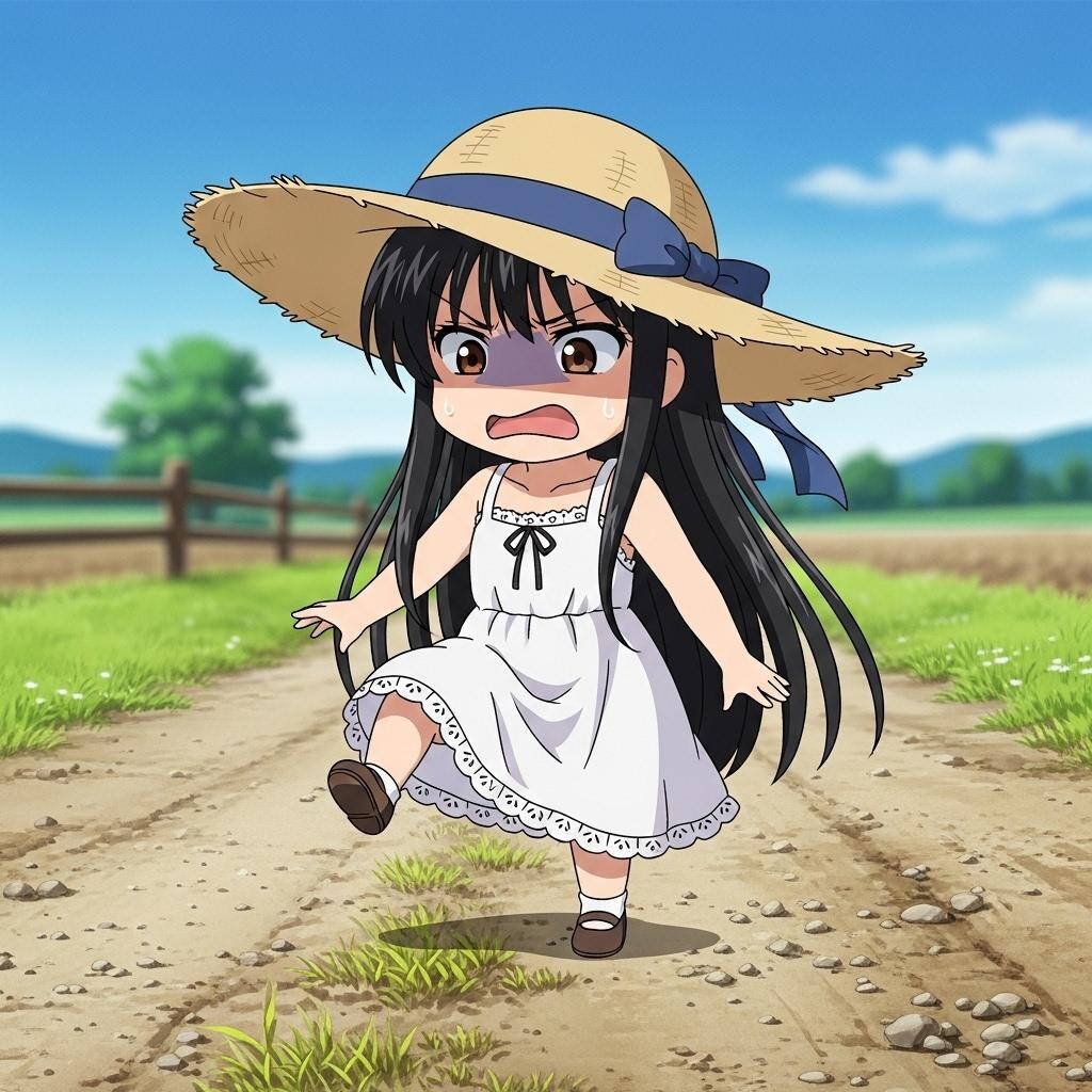 一尺様はお怒りです