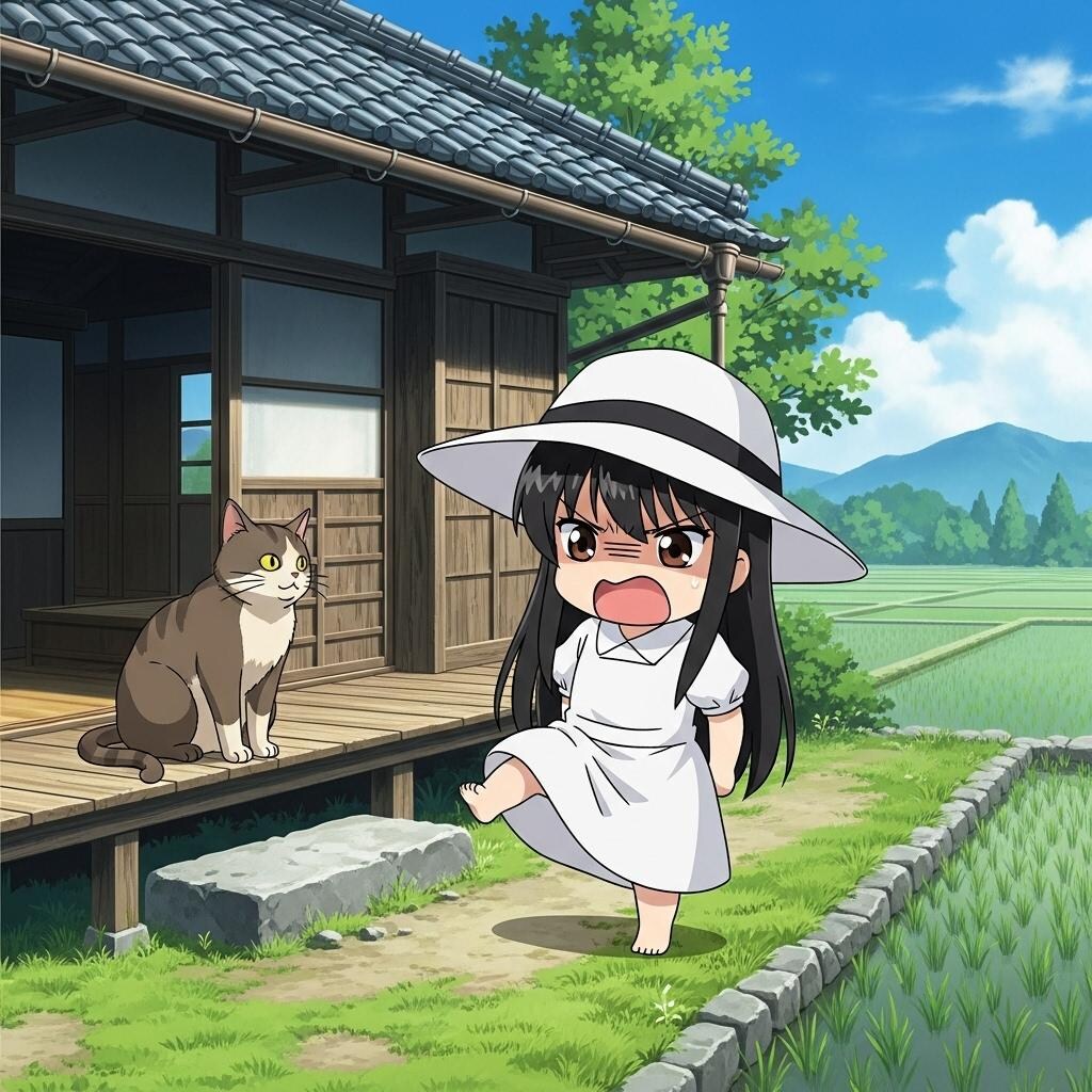 一尺様はお怒りです