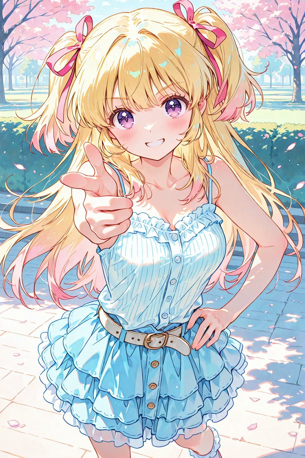 真夏の公園①