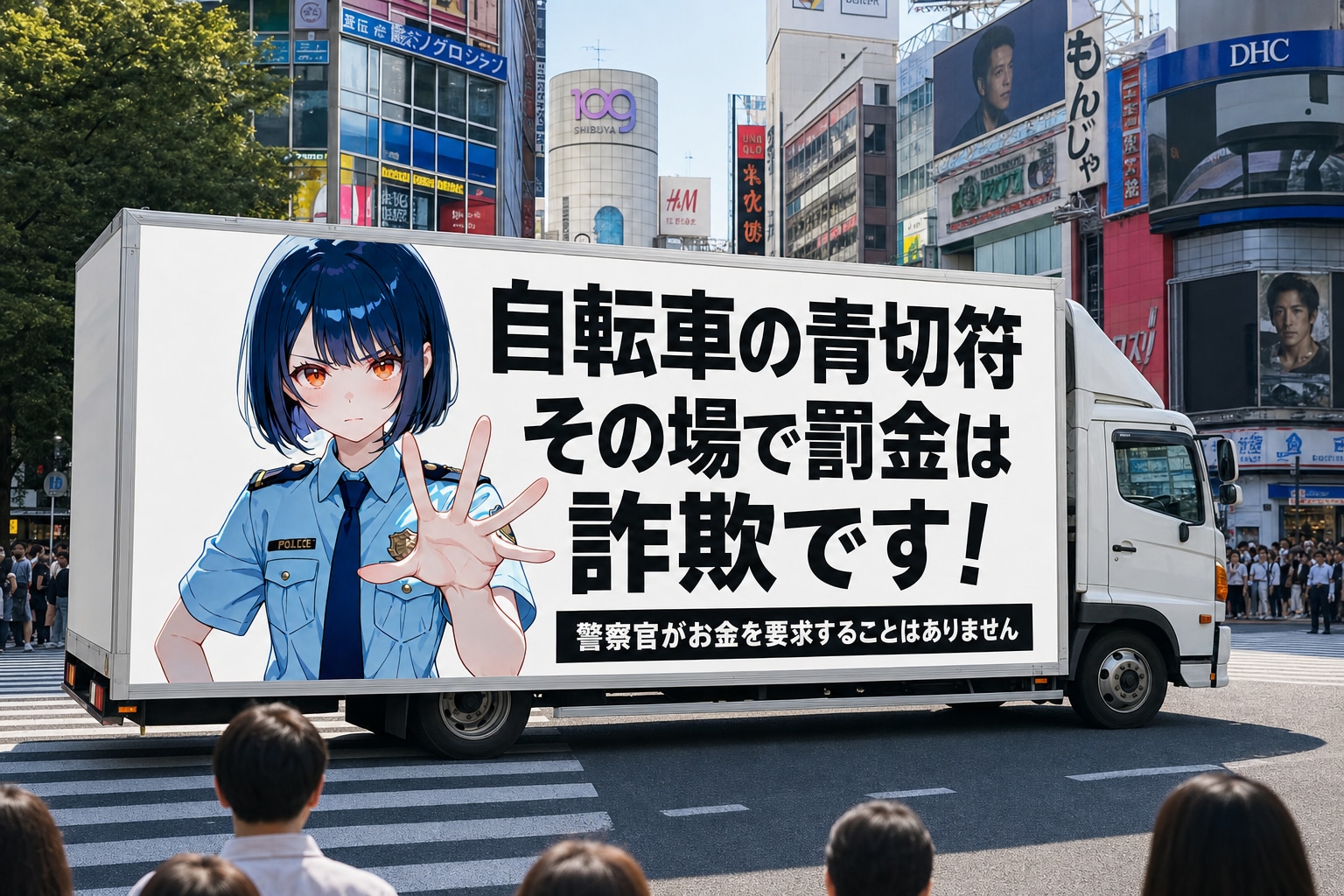 自転車の青切符 #必ず納付書での手続きを