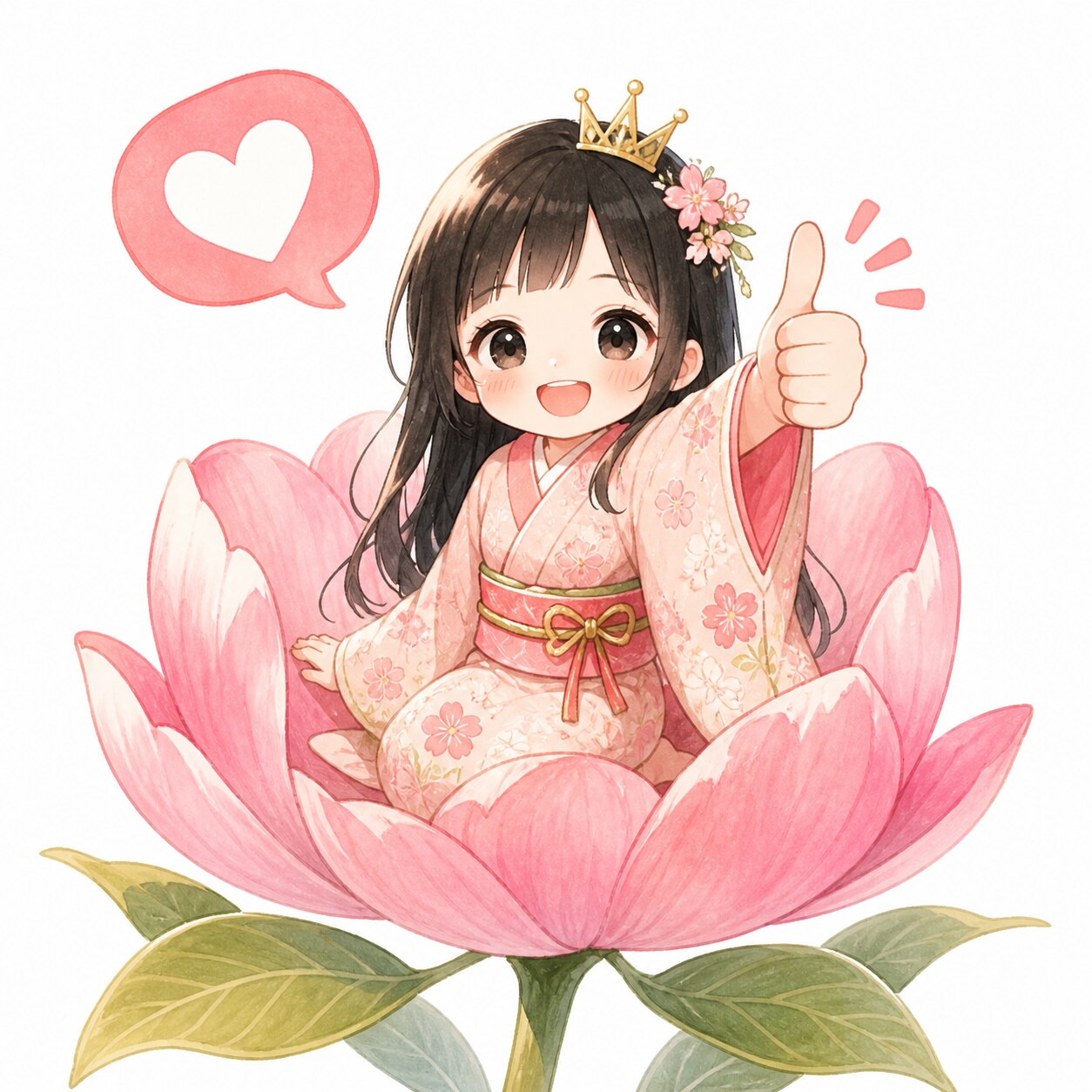 親指姫のいいね！