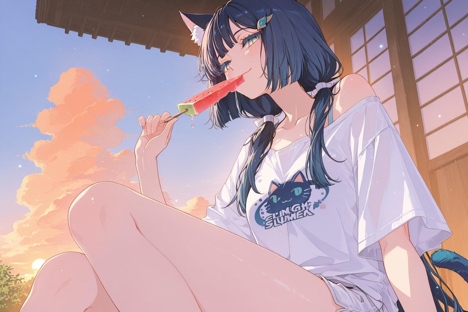 残暑が厳しい | の人気AIイラスト・グラビア