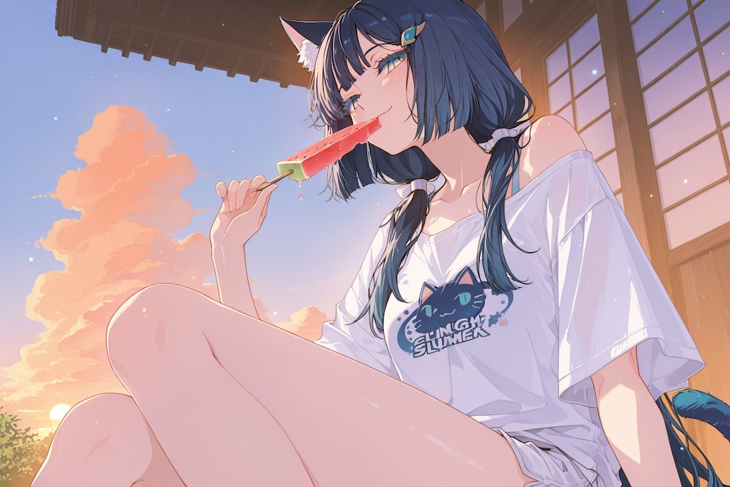 残暑が厳しい