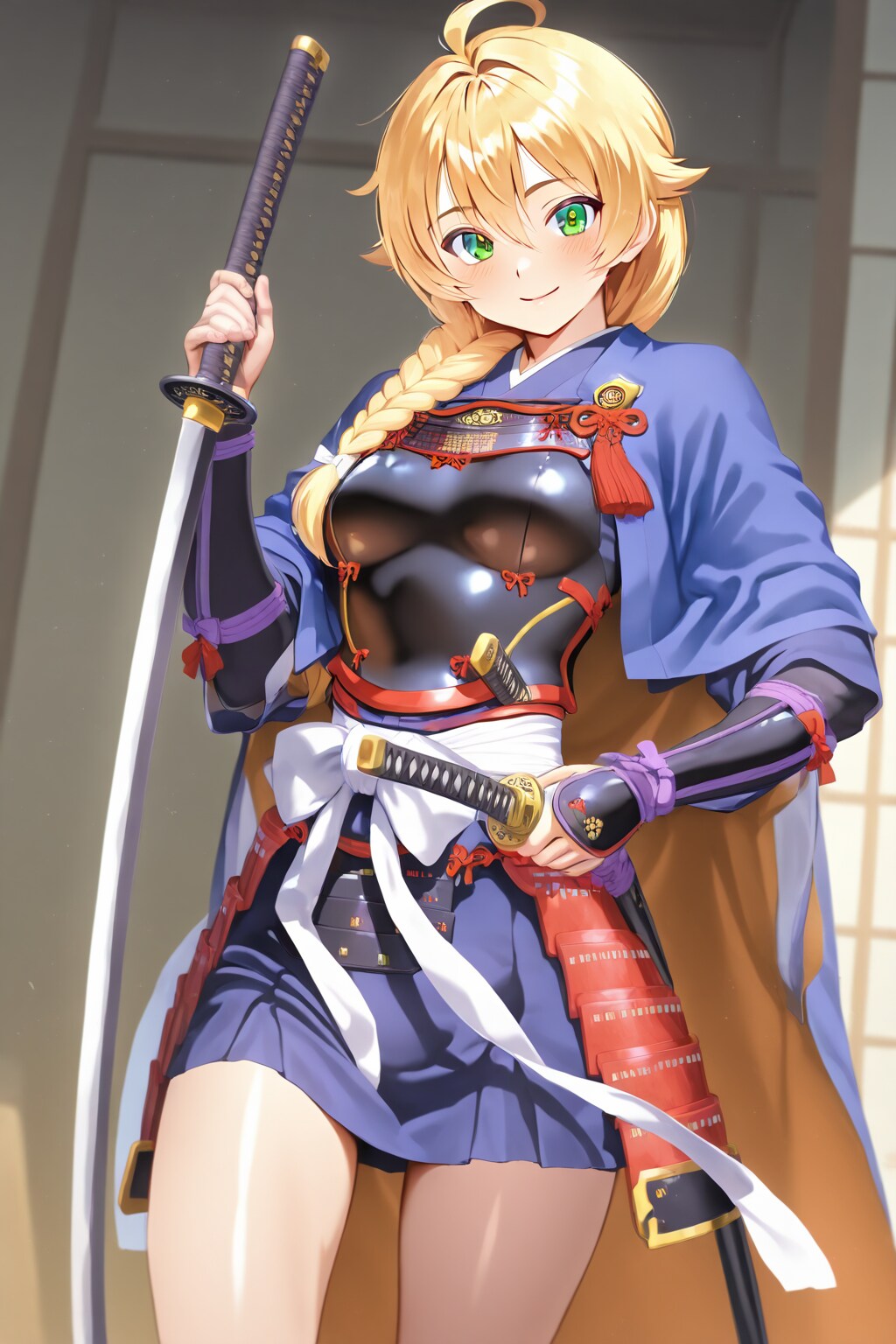 TRICKで侍コスプレなうちの子達( ˘ω˘ )