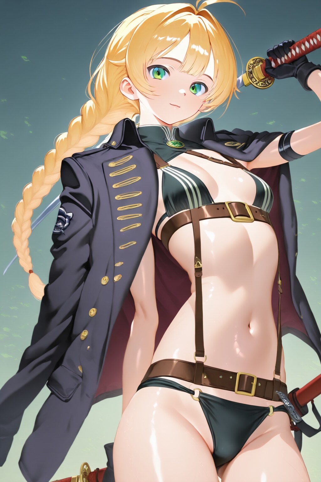 TRICKで侍コスプレなうちの子達( ˘ω˘ )