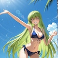 コードギアス ルルーシュ　CC　ビキニ　👙 6枚目
