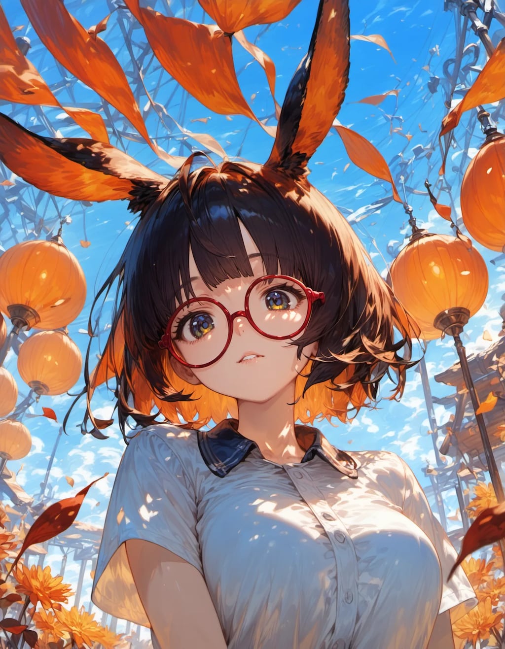 Lanterns Beyond Rabbit Alley